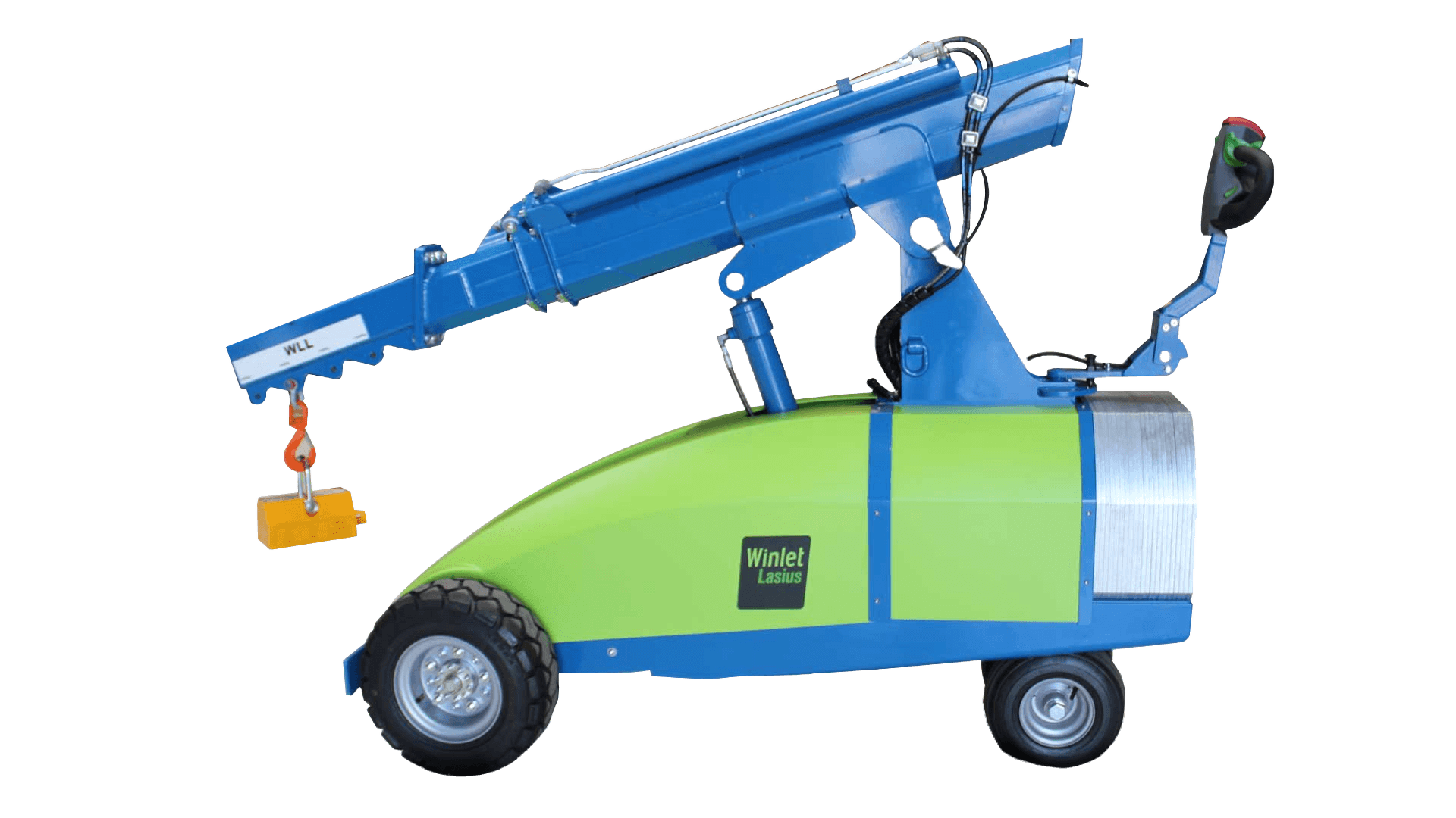 Pick & Carry kran, 1.0T, Batteri