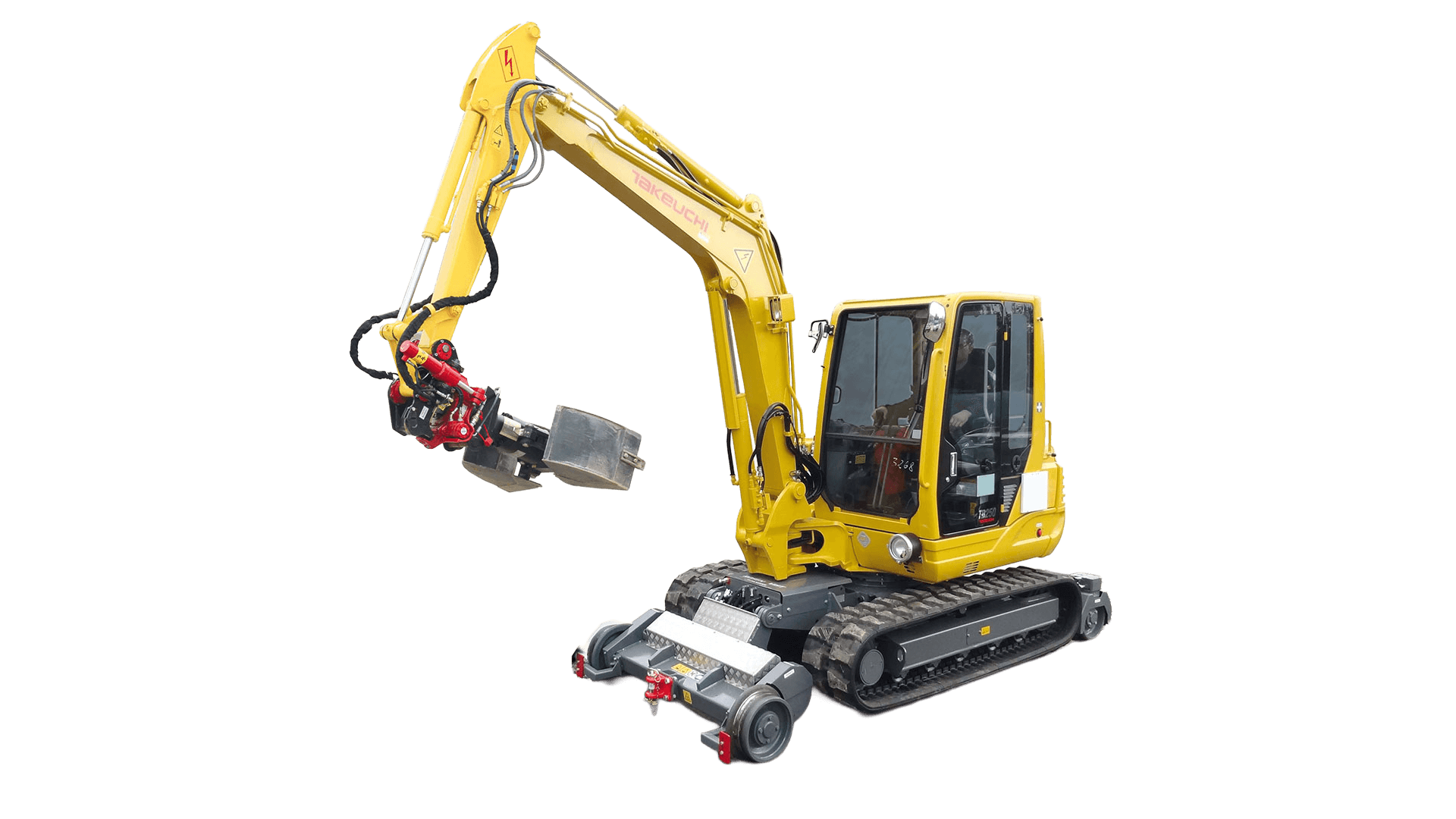 Excavator railway - 8,4 T